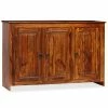 VidaXL Buffet Bois massif de Sesham 115 x 35 x 75 cm