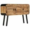 VidaXL Buffet Bois de manguier massif 120 x 30 x 76 cm