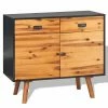 VidaXL Buffet Bois d'acacia massif 90 x 33,5 x 83 cm