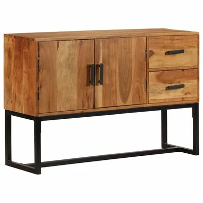 VidaXL Buffet Marron 110x30x70 cm Bois d'acacia solide 1 VidaXL Buffet Marron 110x30x70 cm Bois d'acacia solide