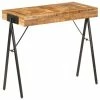 VidaXL Table console Bois de manguier massif 80 x 40 x 75 cm