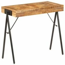 VidaXL Table console Bois de manguier massif 80 x 40 x 75 cm