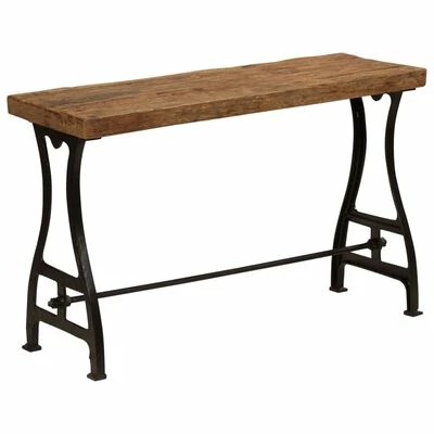 VidaXL Table console Bois de récupération massif 120 x 40 x 76 cm 1 VidaXL Table console Bois de récupération massif 120 x 40 x 76 cm