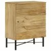VidaXL Buffet Bois de manguier massif 60 x 35 x 75 cm