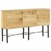 VidaXL Buffet Bois de manguier massif 118 x 30 x 70 cm
