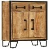 VidaXL Buffet 65 x 30 x 70 cm Bois de manguier massif