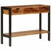 VidaXL Buffet avec 3 tiroirs 110x35x75 cm Bois massif de Sesham