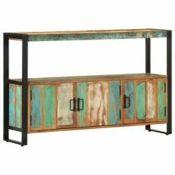 VidaXL Buffet 120x30x75 cm Bois de récupération solide