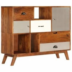 VidaXL Buffet 115x35x86 cm Bois solide d'acacia