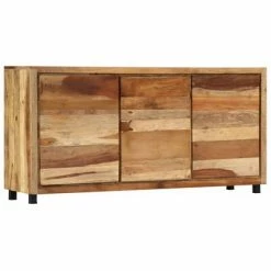 VidaXL Armoire latérale 160 x 38 x 79 cm Bois de récupération massif