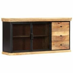 VidaXL Buffet 150x40x75 cm Bois de manguier solide