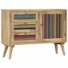 VidaXL Buffet 100 x 30 x 75 cm Bois de manguier massif