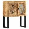 VidaXL Buffet 60 x 30 x 76 cm Bois de manguier massif