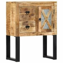 VidaXL Buffet 60 x 30 x 76 cm Bois de manguier massif