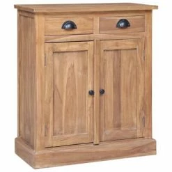 VidaXL Armoire latérale 65 x 30 x 75 cm Teck solide