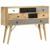 VidaXL Buffet 110x30x82 cm Bois de manguier massif