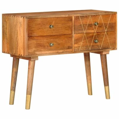 VidaXL Buffet 85x40x70 cm Bois de manguier solide 1 VidaXL Buffet 85x40x70 cm Bois de manguier solide