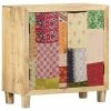 VidaXL Buffet Patchwork 70 x 35 x 75 cm Bois de manguier massif