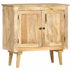 VidaXL Buffet 75 x 35 x 75 cm Bois de manguier massif