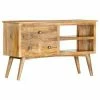 VidaXL Buffet 102x35x61 cm Bois de manguier massif