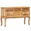 VidaXL Buffet 110x35x75 cm Bois massif de manguier