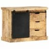 VidaXL Buffet 80x30x60 cm Bois de manguier solide