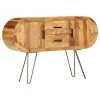 VidaXL Buffet 118x28x75 cm Bois solide