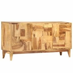 VidaXL Buffet 145x40x76 cm Bois massif