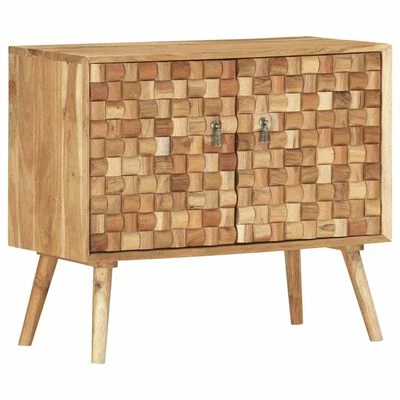 VidaXL Buffet 75x35x65 cm Bois d'acacia solide 1 VidaXL Buffet 75x35x65 cm Bois d'acacia solide