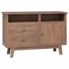 VidaXL Buffet 100x30x68 cm Bois de teck massif