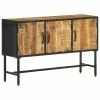 VidaXL Buffet 110x30x70 cm Bois de manguier brut