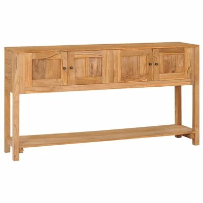 VidaXL Buffet 140x30x75 cm Bois de teck massif 1 VidaXL Buffet 140x30x75 cm Bois de teck massif
