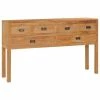 VidaXL Buffet 125x30x75 cm Bois de teck massif