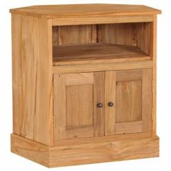 VidaXL Buffet d'angle 60x45x60 cm Bois de teck massif