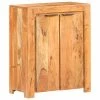 VidaXL Buffet 59x33x75 cm Bois d'acacia massif