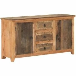 VidaXL Buffet 140x40x75 cm Bois de récupération solide