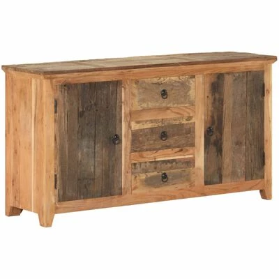 VidaXL Buffet 140x40x75 cm Bois de récupération solide 1 VidaXL Buffet 140x40x75 cm Bois de récupération solide