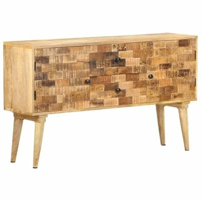 VidaXL Buffet 120x30x70 cm Bois de manguier solide 1 VidaXL Buffet 120x30x70 cm Bois de manguier solide