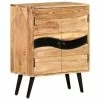 VidaXL Buffet 57x34x75 cm Bois d'acacia massif