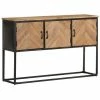 VidaXL Buffet 120x30x75 cm Bois d'acacia solide