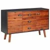 VidaXL Buffet 110x35x70 cm Bois d'acacia massif et MDF