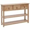VidaXL Buffet 108x30x76 cm Bois de Paulownia massif
