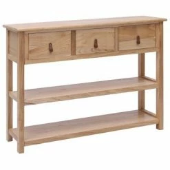 VidaXL Buffet 108x30x76 cm Bois de Paulownia massif
