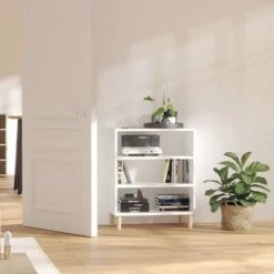 VidaXL Buffet Blanc 57x35x70 cm Aggloméré -Buffets & bahuts Soldes image 1 806049