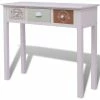 VidaXL Table console en style français Bois