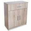 VidaXL Buffet Bois d'ingénierie 71x35x88 cm Chêne