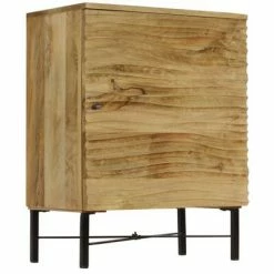 VidaXL Buffet Bois de manguier massif 60 x 35 x 75 cm -Buffets & bahuts Soldes image 2 246974