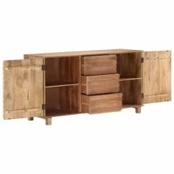 VidaXL Buffet 150x50x81 cm Bois de manguier massif -Buffets & bahuts Soldes image 2 287764