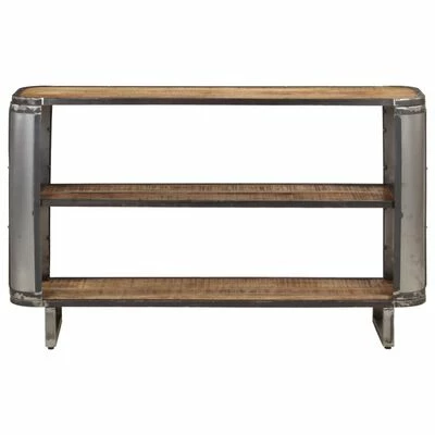 VidaXL Buffet 120x30x73 cm Bois de manguier massif 2 VidaXL Buffet 120x30x73 cm Bois de manguier massif – Image 2