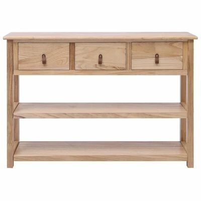 VidaXL Buffet 108x30x76 cm Bois de Paulownia massif 2 VidaXL Buffet 108x30x76 cm Bois de Paulownia massif – Image 2